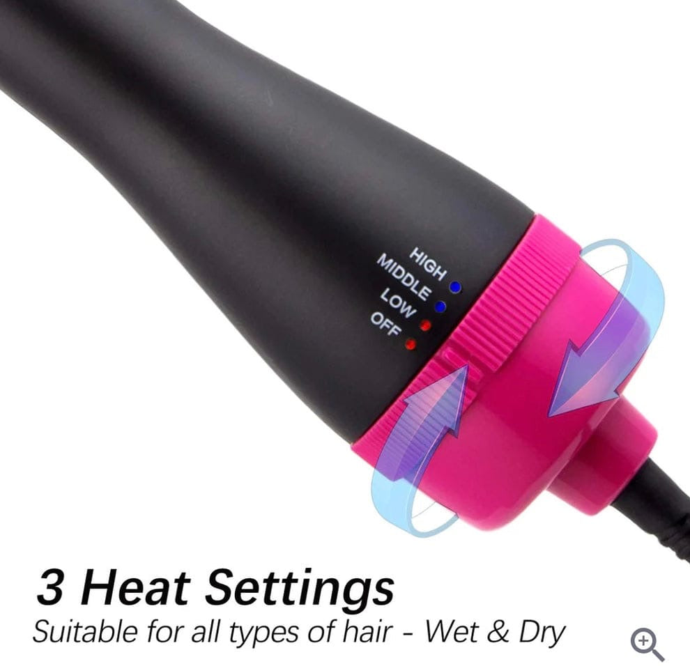 Volumizer hair dryer