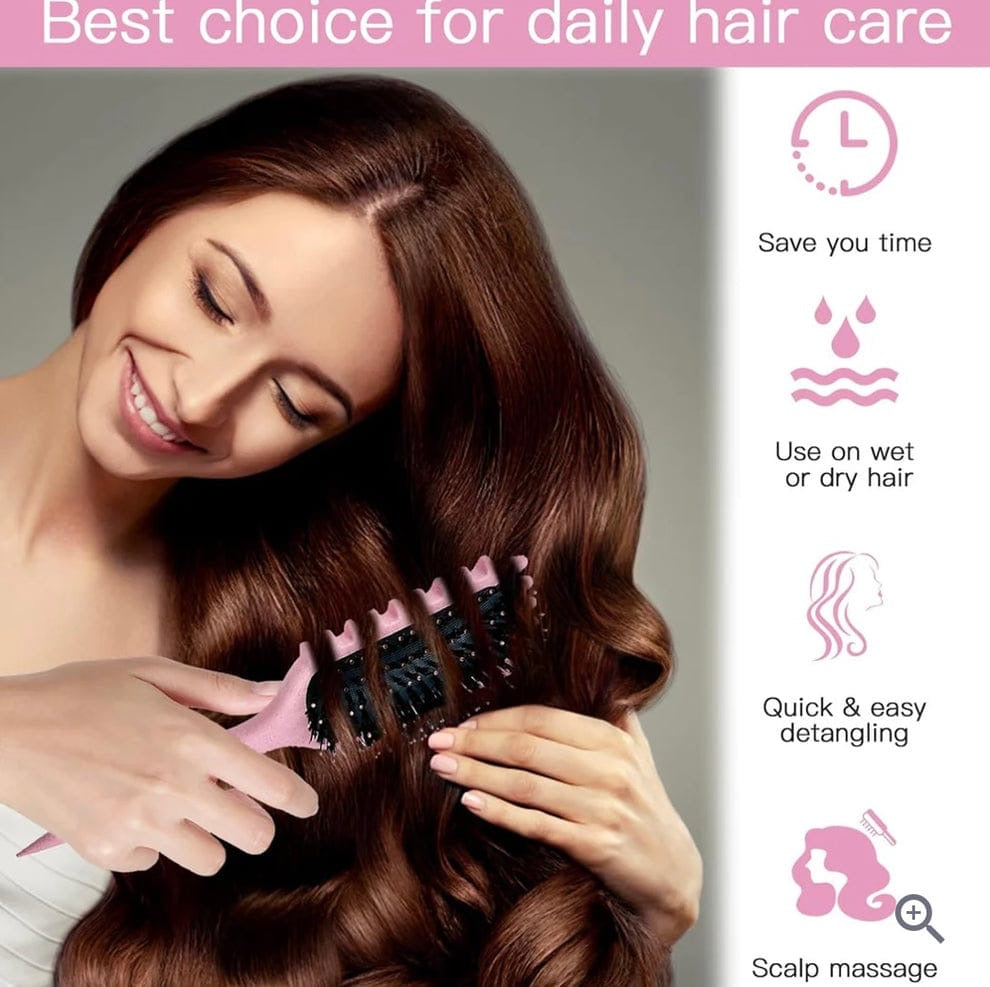 Curly hair brush
