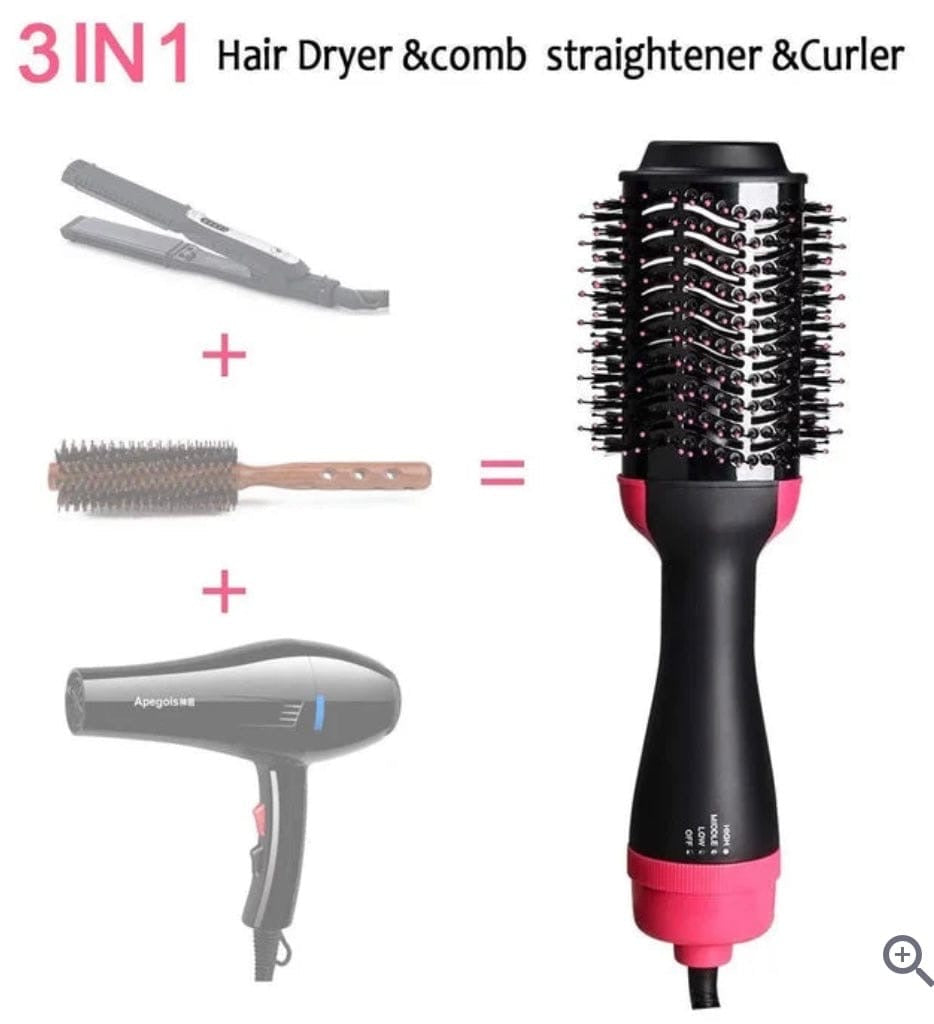 Volumizer hair dryer